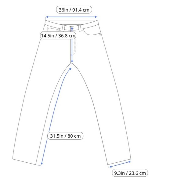 VTG Universal Stone Cutter Painter Pants 36x32 Sanforized 8.2oz Cotton NWT - Picture 6 of 6